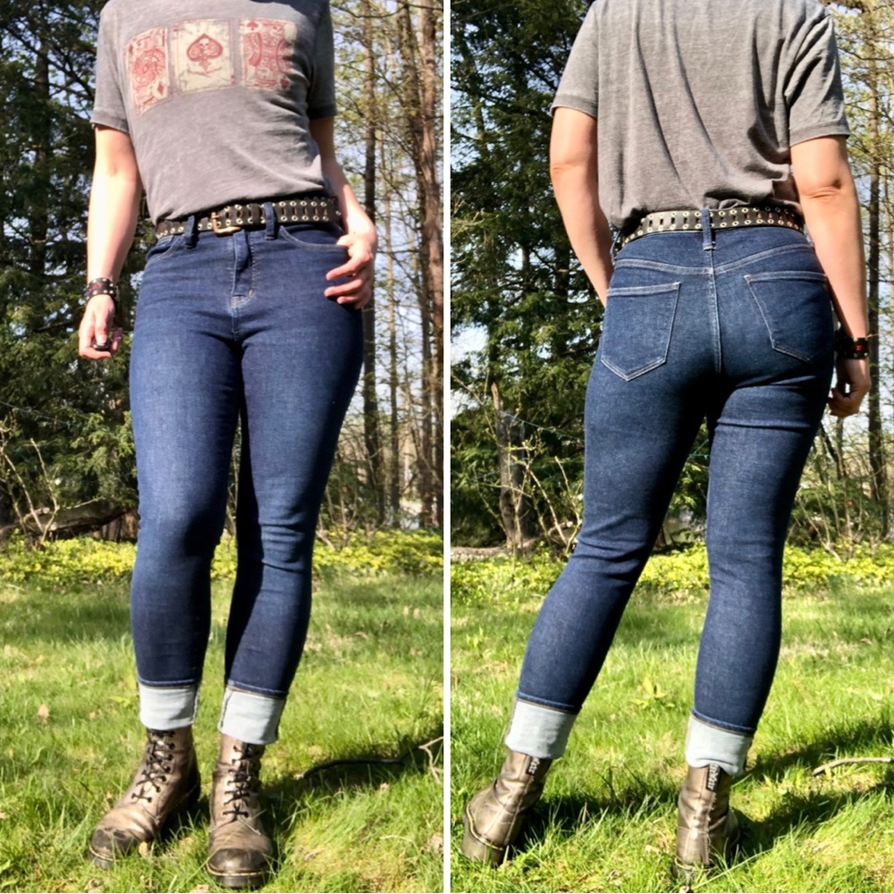 Madewell Curvy High-Rise Skinny Jean in Orland Wash: TENCEL Denim Edition